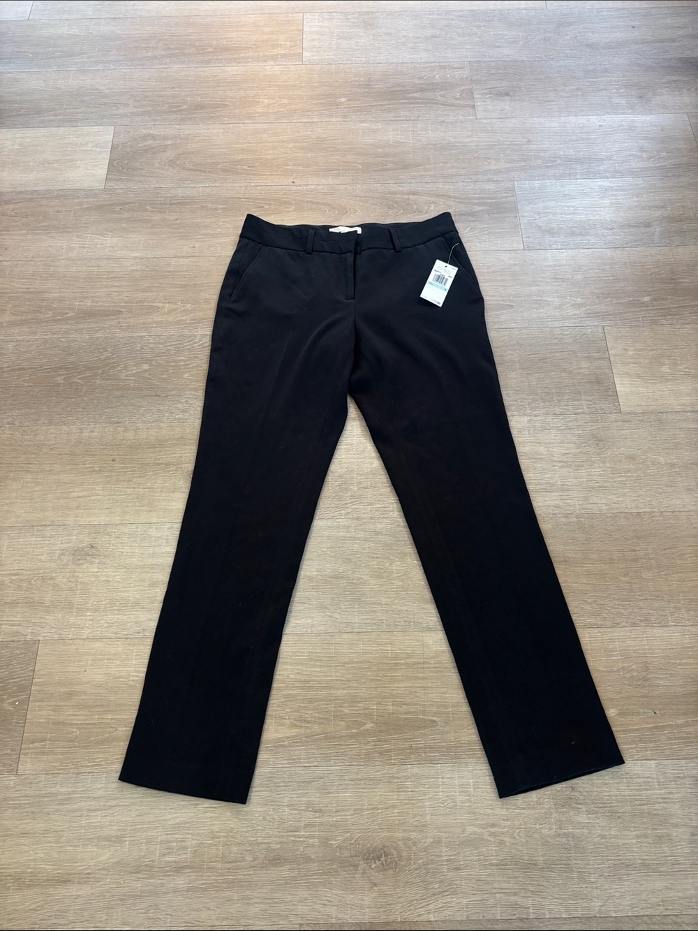 Michael Kors Black Straight-Leg Women's Dress Pants